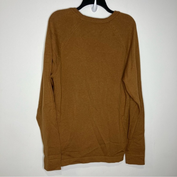 JF J. Ferrar brown cardigan sweater button front pockets large trendy casual - Picture 6 of 7